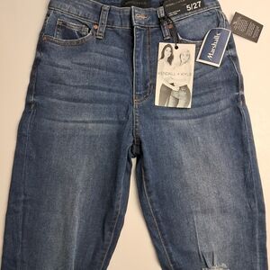 Kendall + Kylie Kontour High Rise Blue Denim Jeans Size 5/27